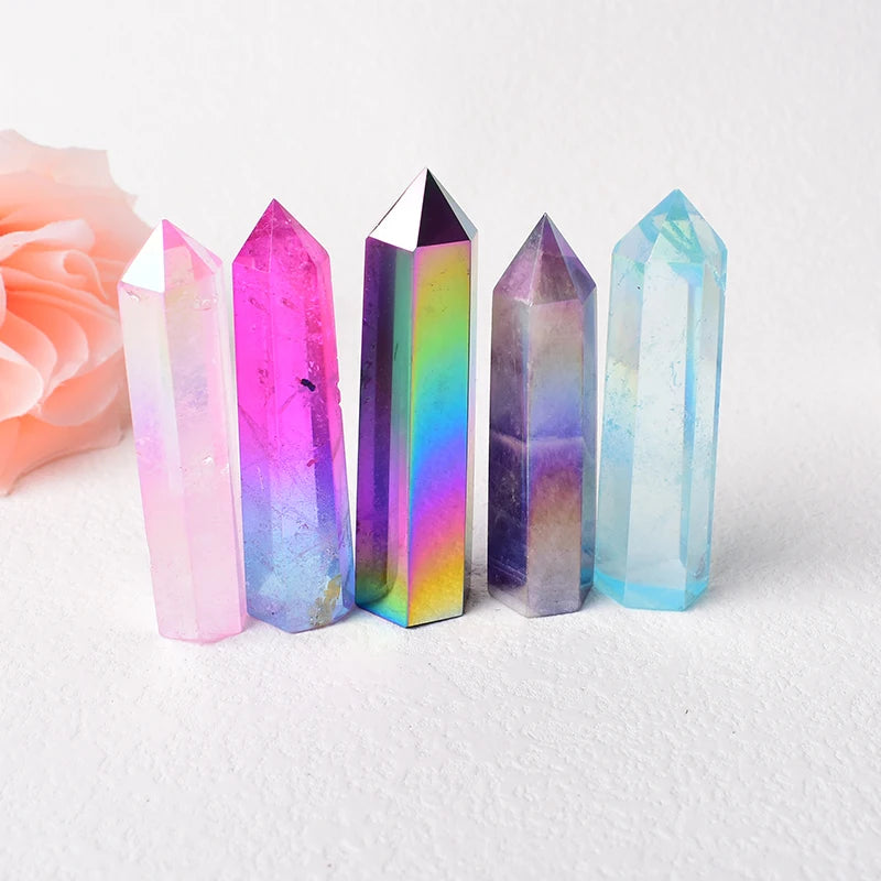 Assorted Angel Aura Crystal Towers