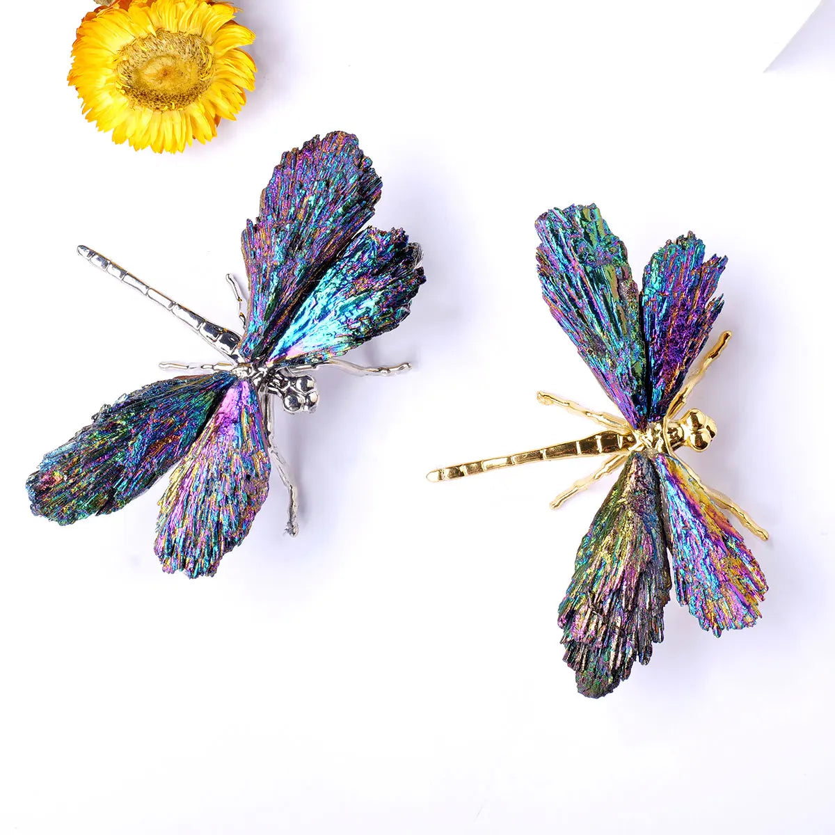 Angel Aura Tourmaline Flame Dragonflies