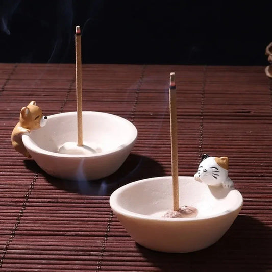 Cartoon Animal Incense Holder