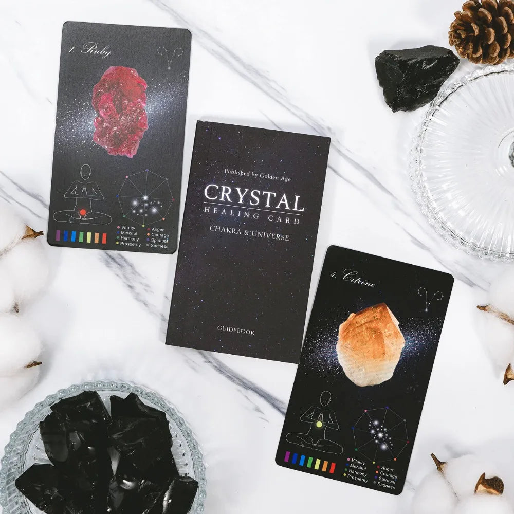 Crystal Healing Cards Oracle Deck