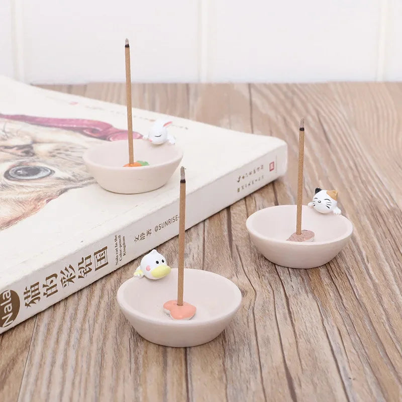 Cartoon Animal Incense Holder