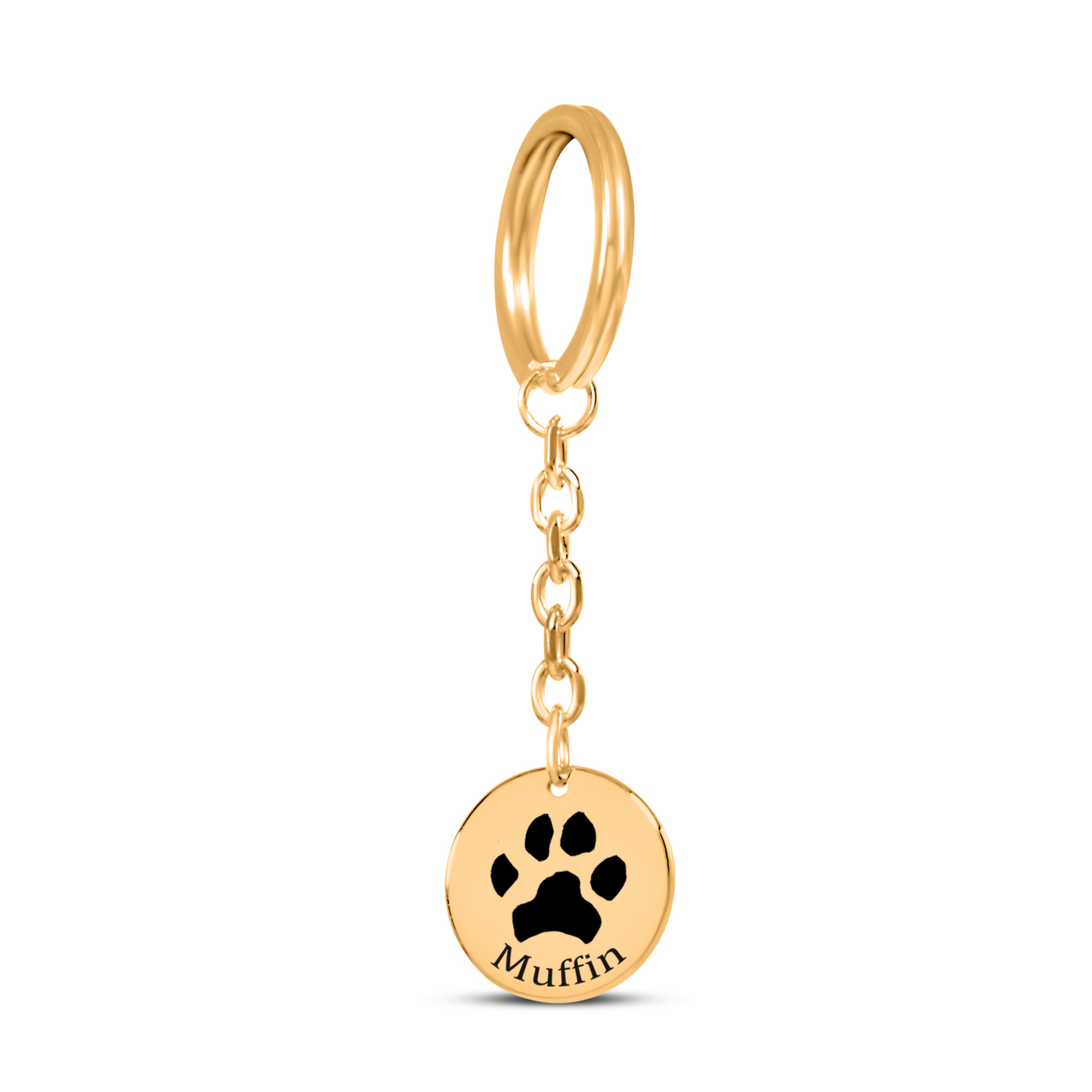 Pawprint Keychain