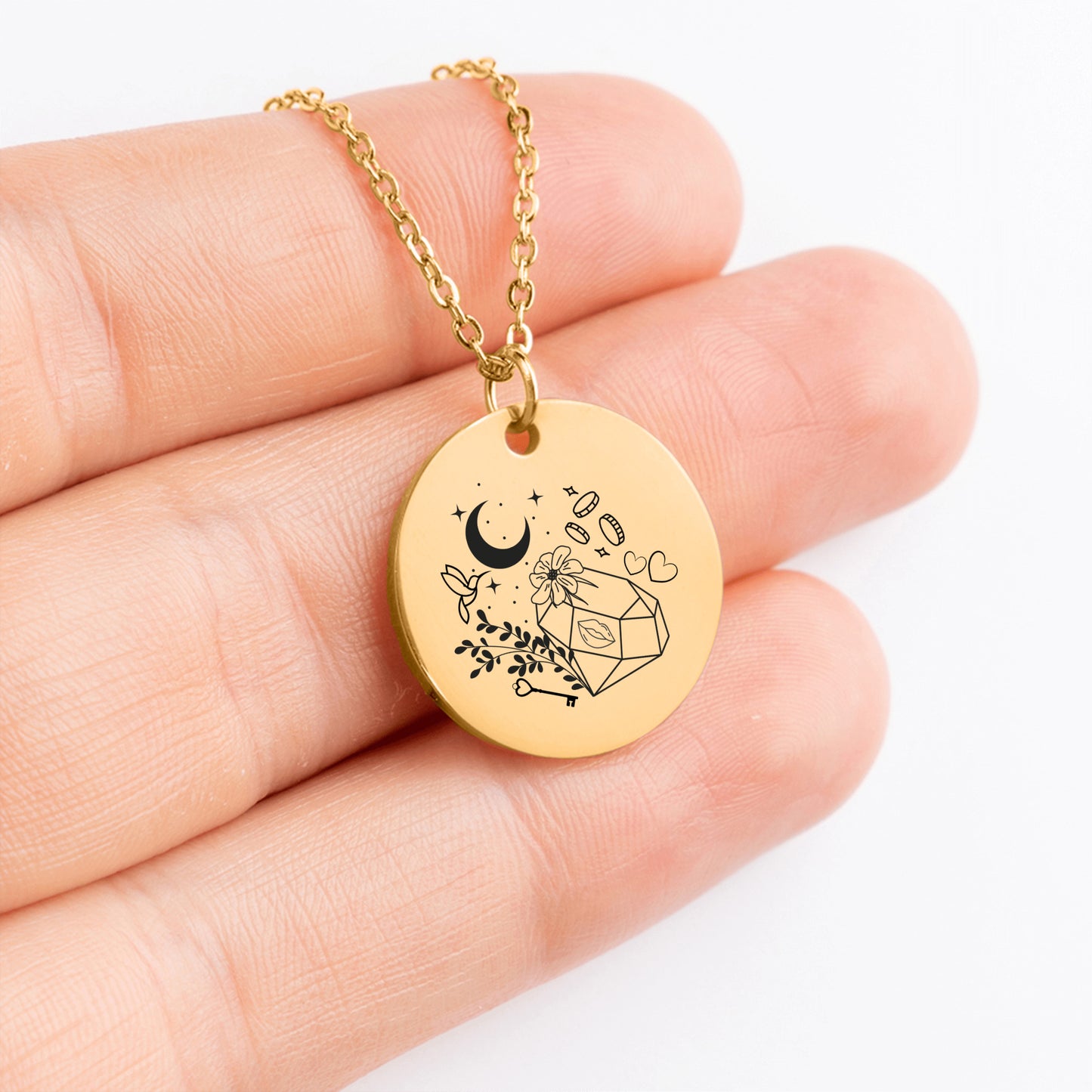 Lucky Girl Coin Necklace