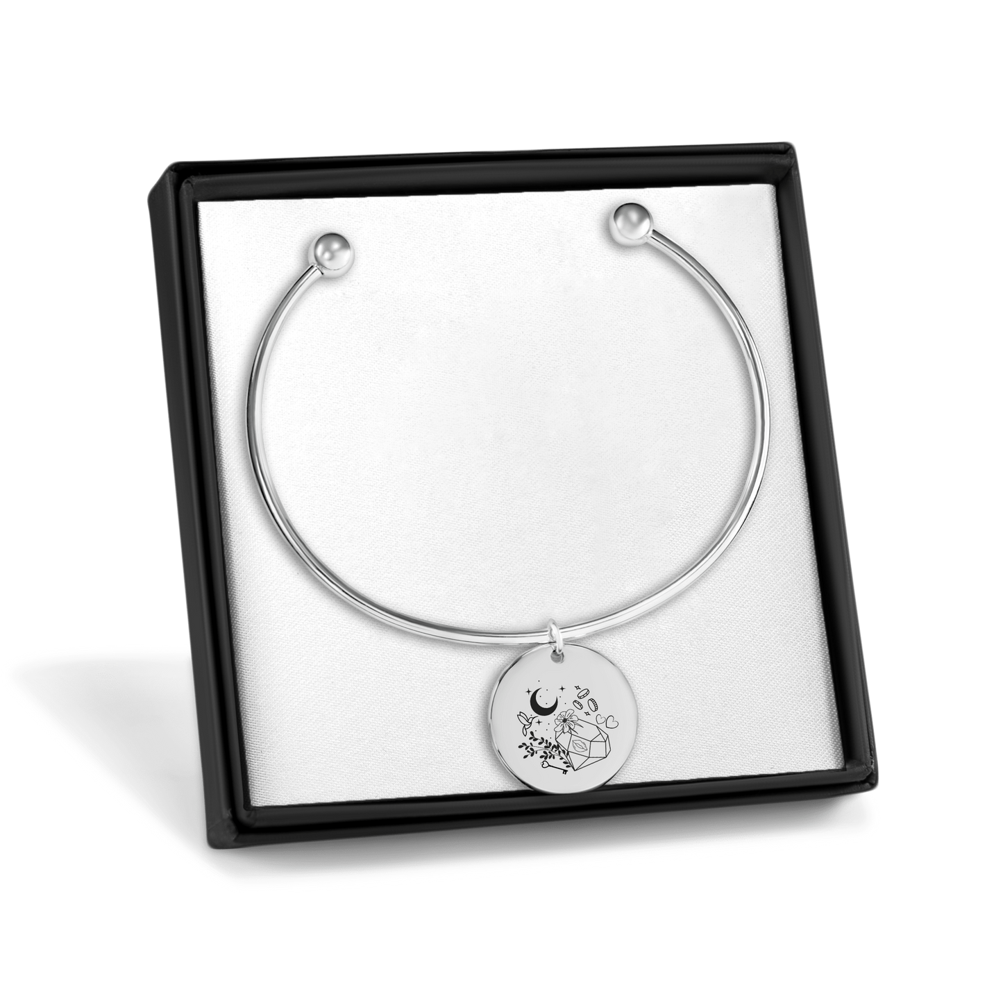 Lucky Girl Bangle Bracelet