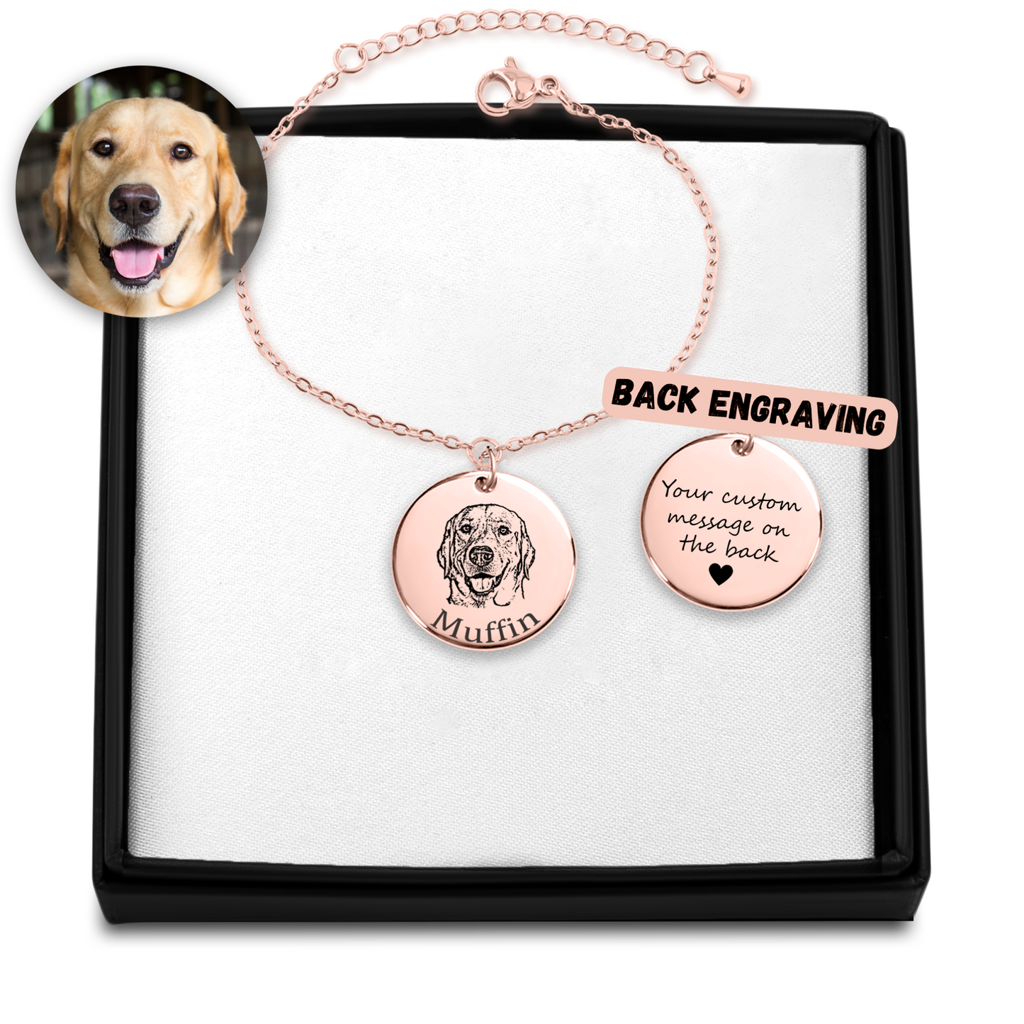 Pet Portrait Bracelet