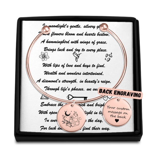 Lucky Girl Bangle Bracelet