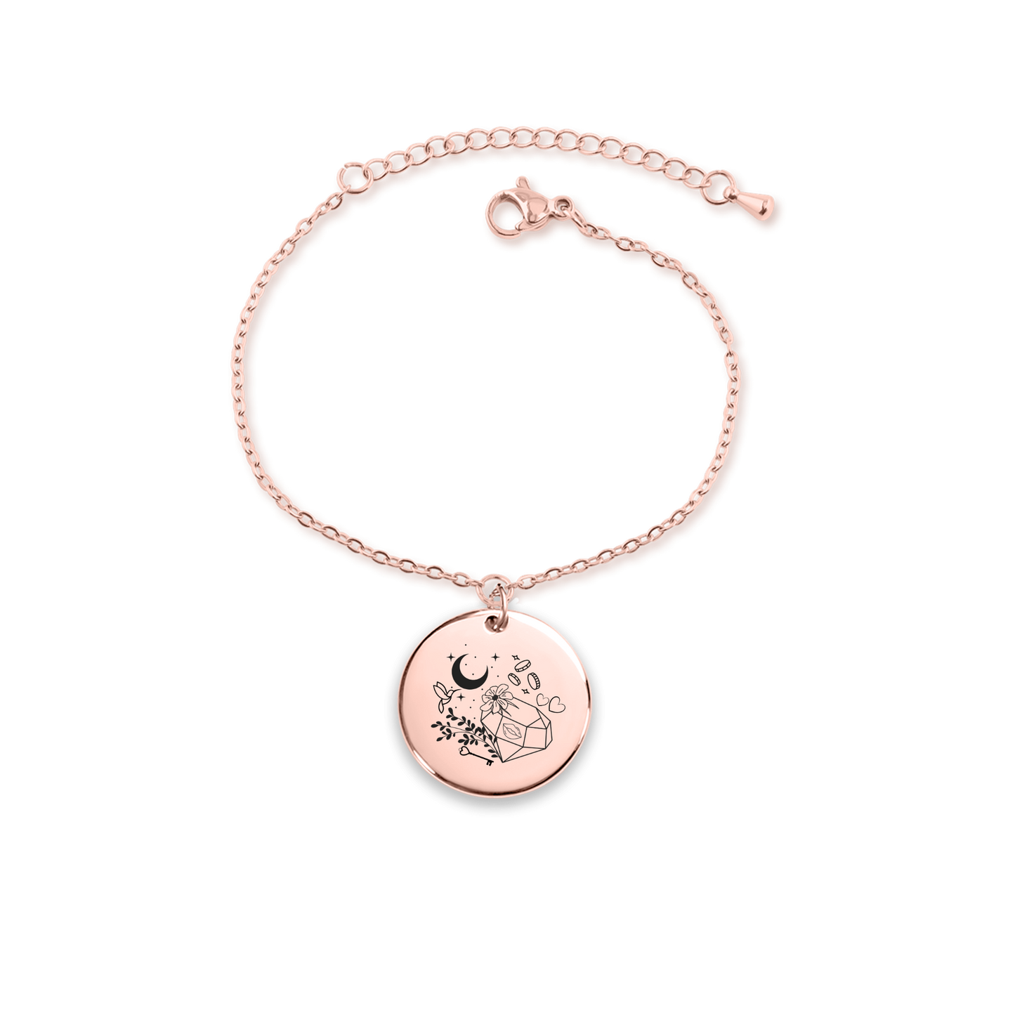 Lucky Girl Coin Bracelet