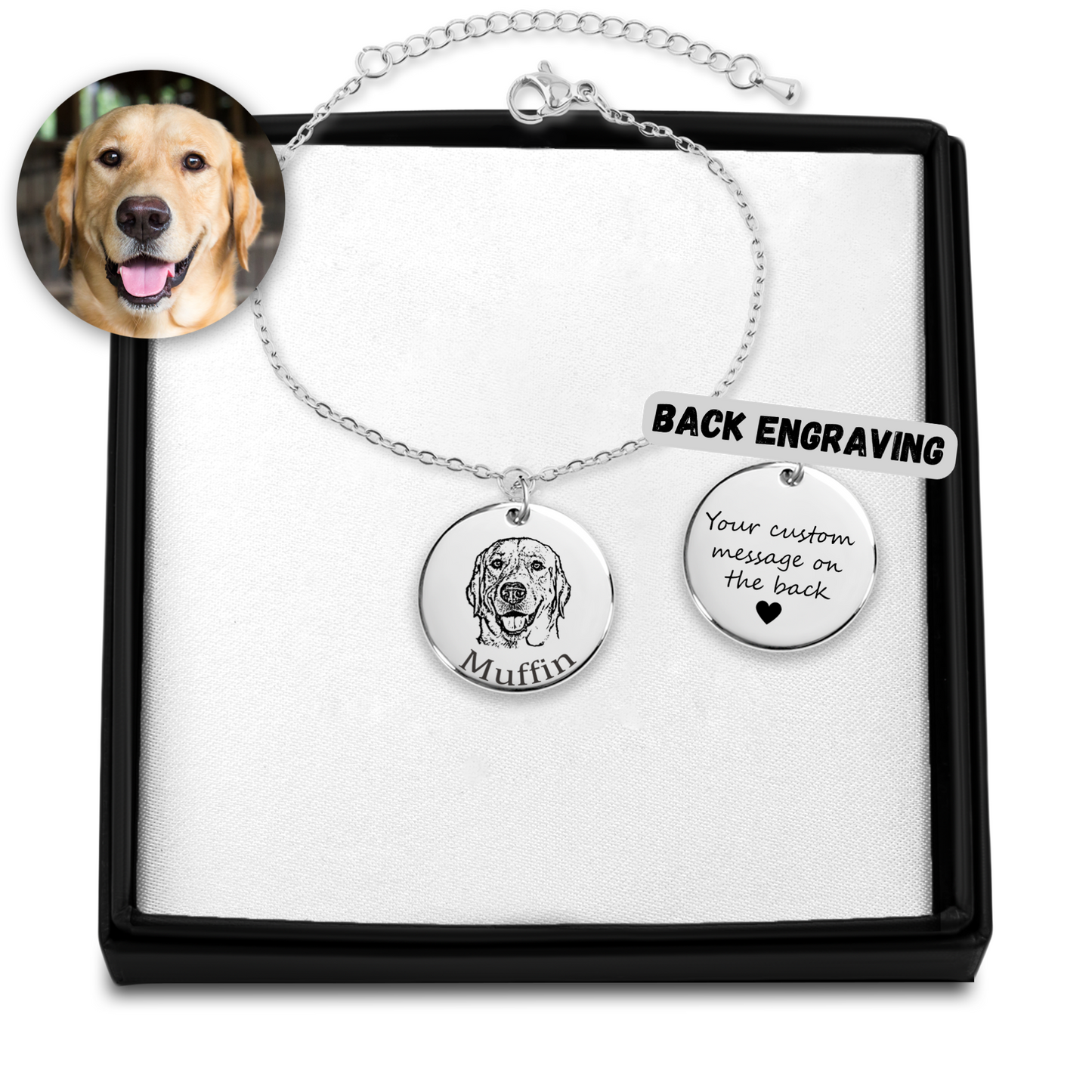 Pet Portrait Bracelet