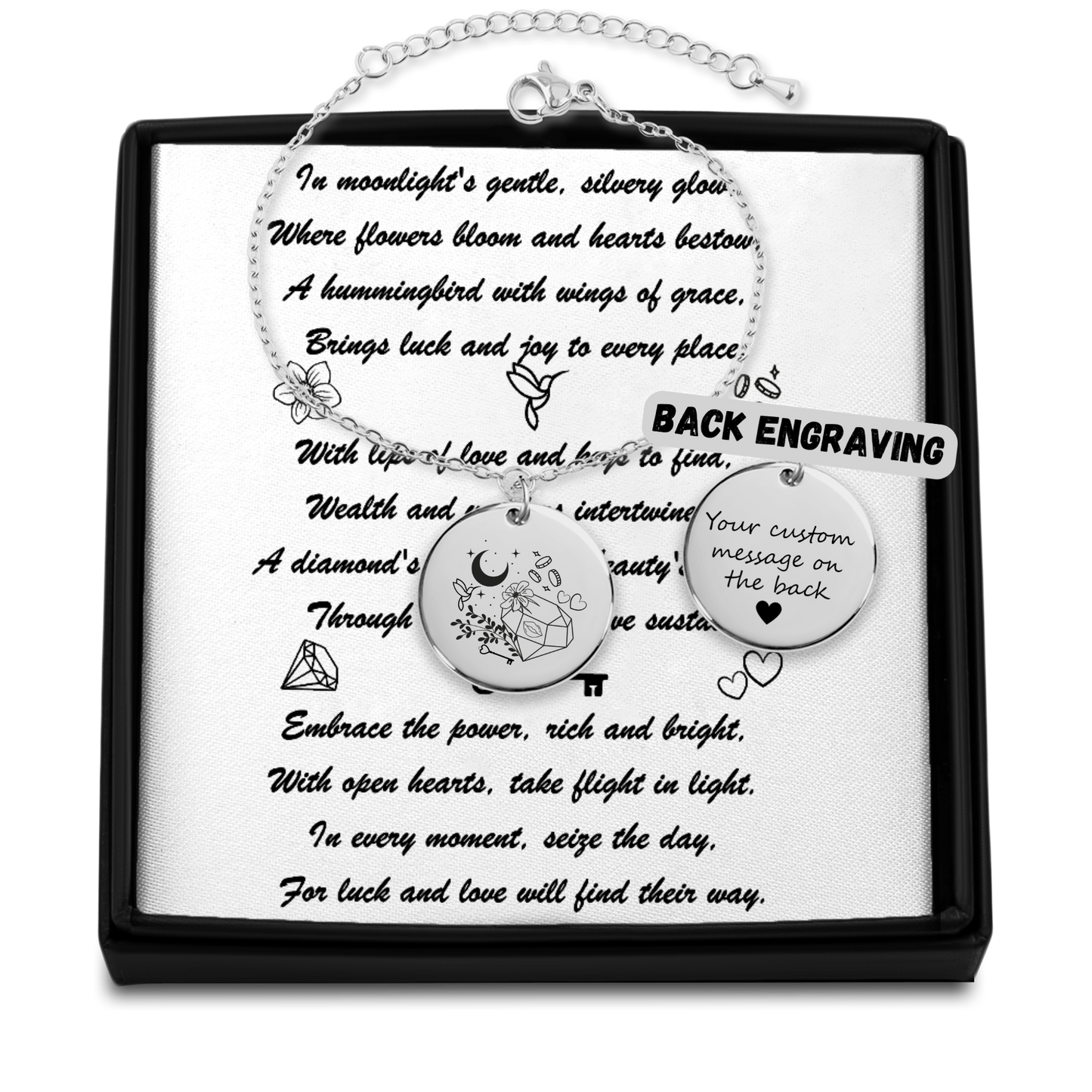 Lucky Girl Coin Bracelet