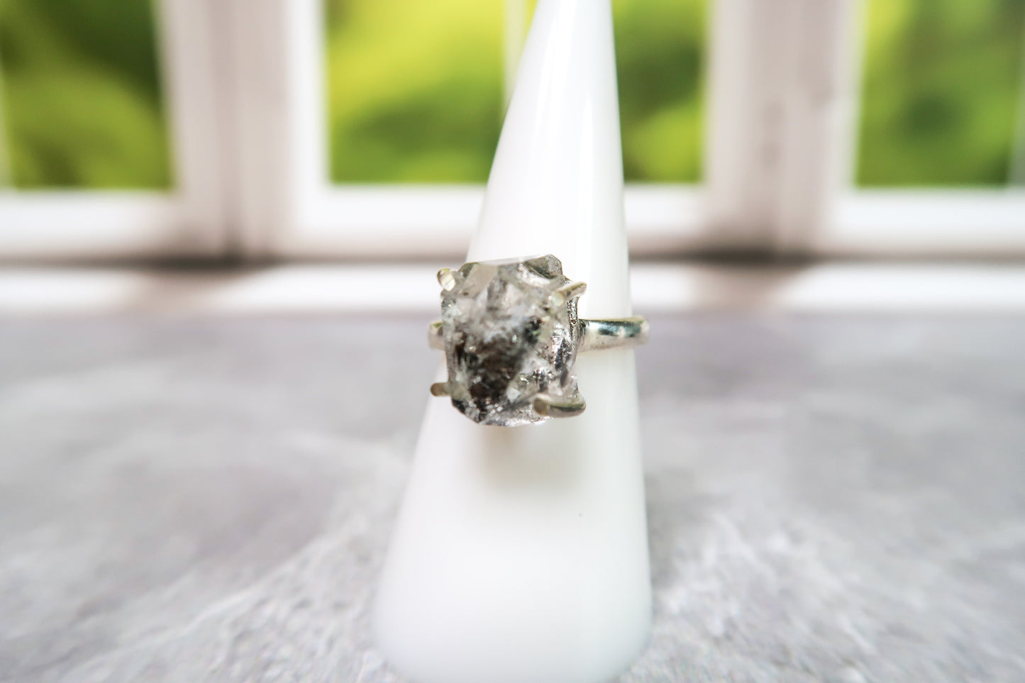 Stunning Herkimer Diamond Rings