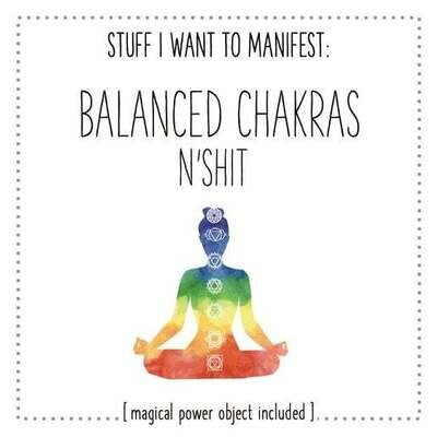 Stuff I Want to Manifest Cards & Charms