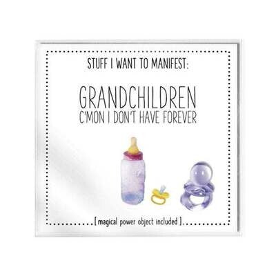 Stuff I Want to Manifest Cards & Charms