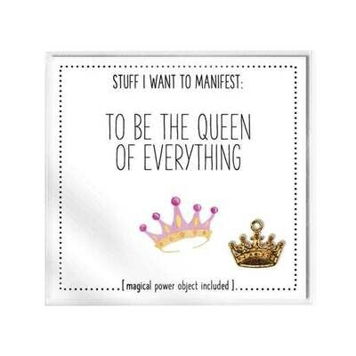 Stuff I Want to Manifest Cards & Charms