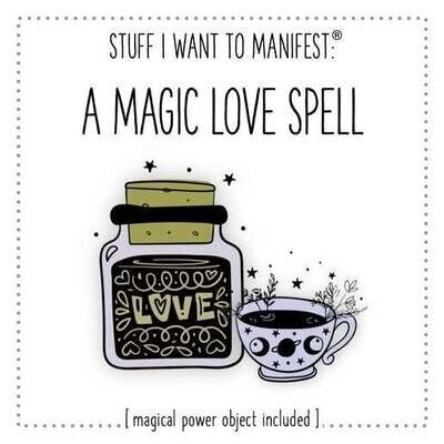 Stuff I Want to Manifest Cards & Charms