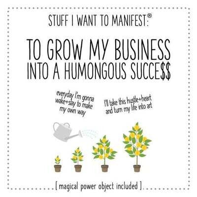 Stuff I Want to Manifest Cards & Charms