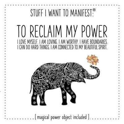 Stuff I Want to Manifest Cards & Charms