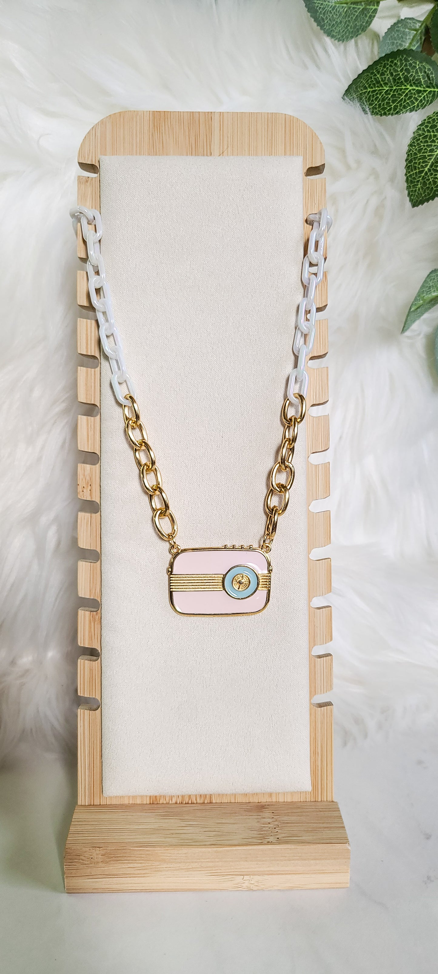 Summer Photo Chain Necklace