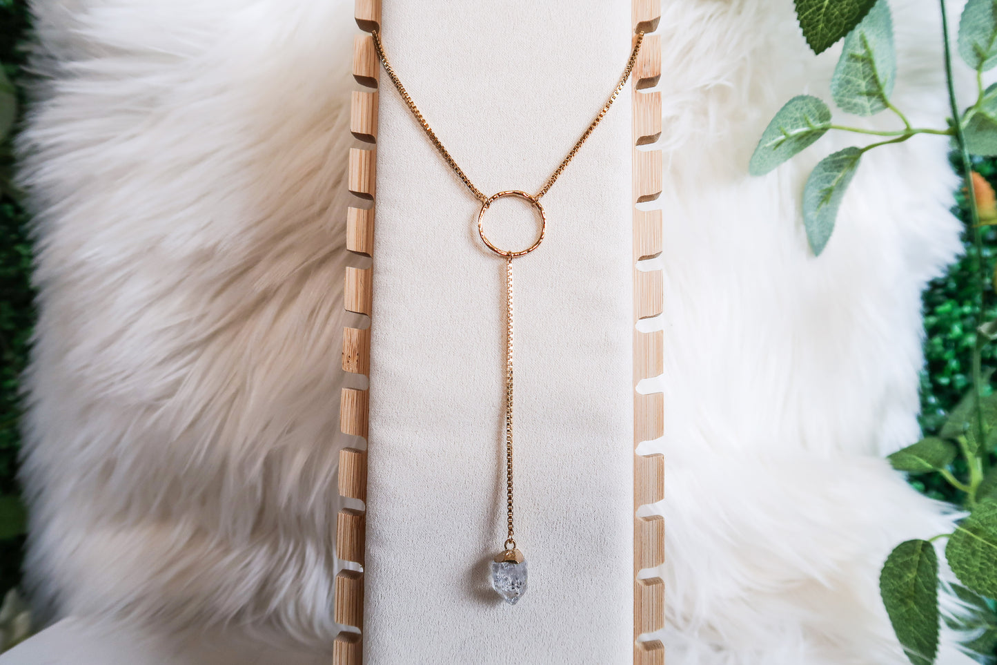 Always on The Run Lariat Necklace