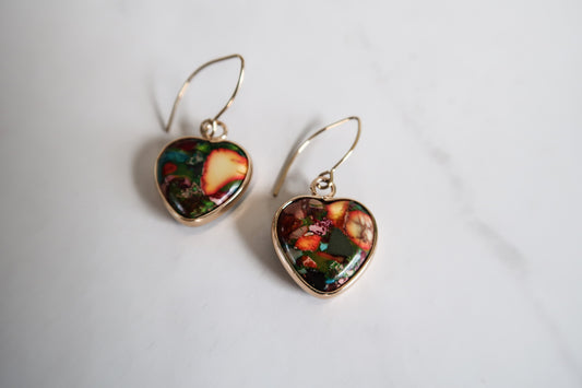 Love in Bloom Jasper Earrings