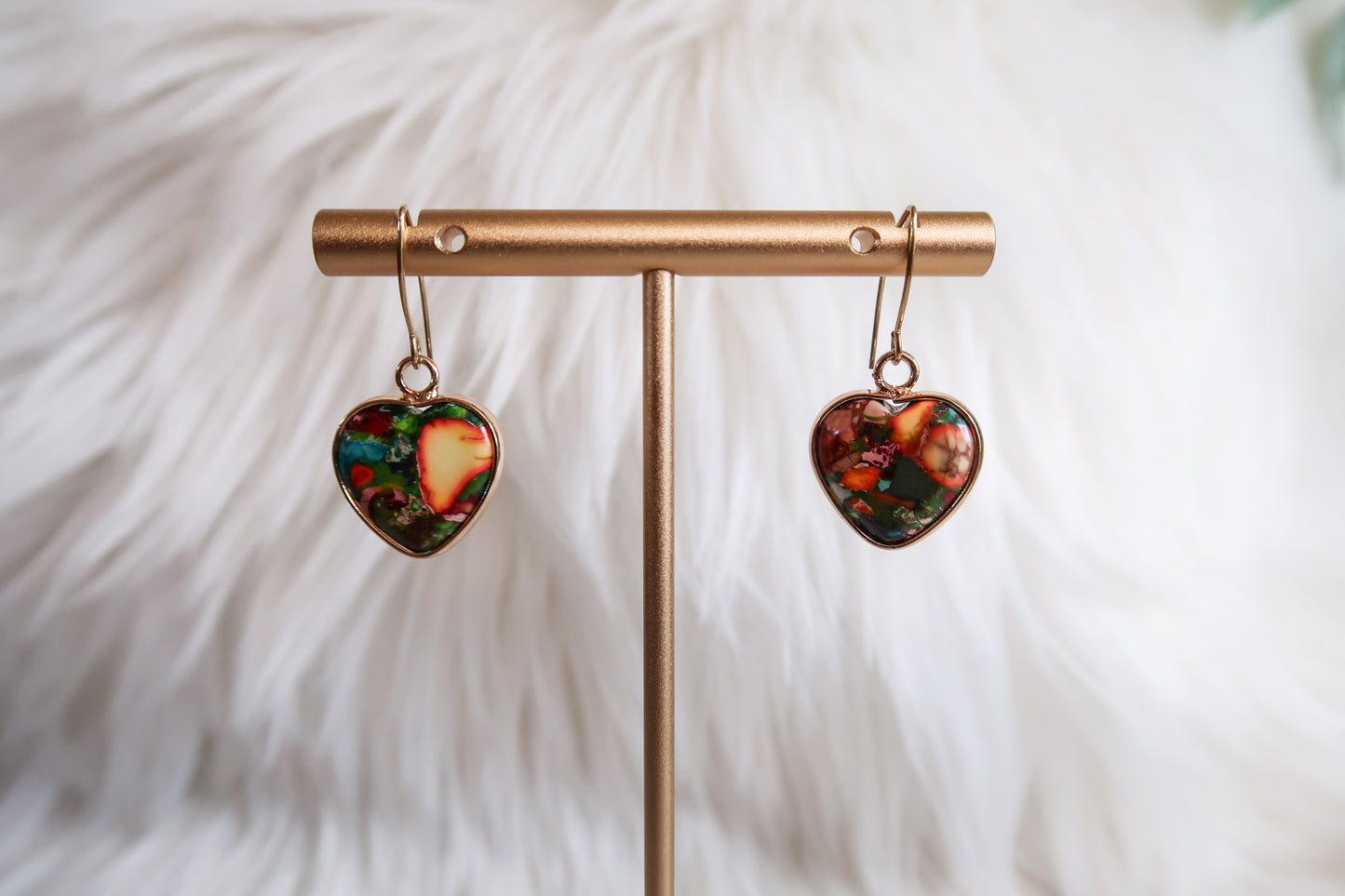 Love in Bloom Jasper Earrings