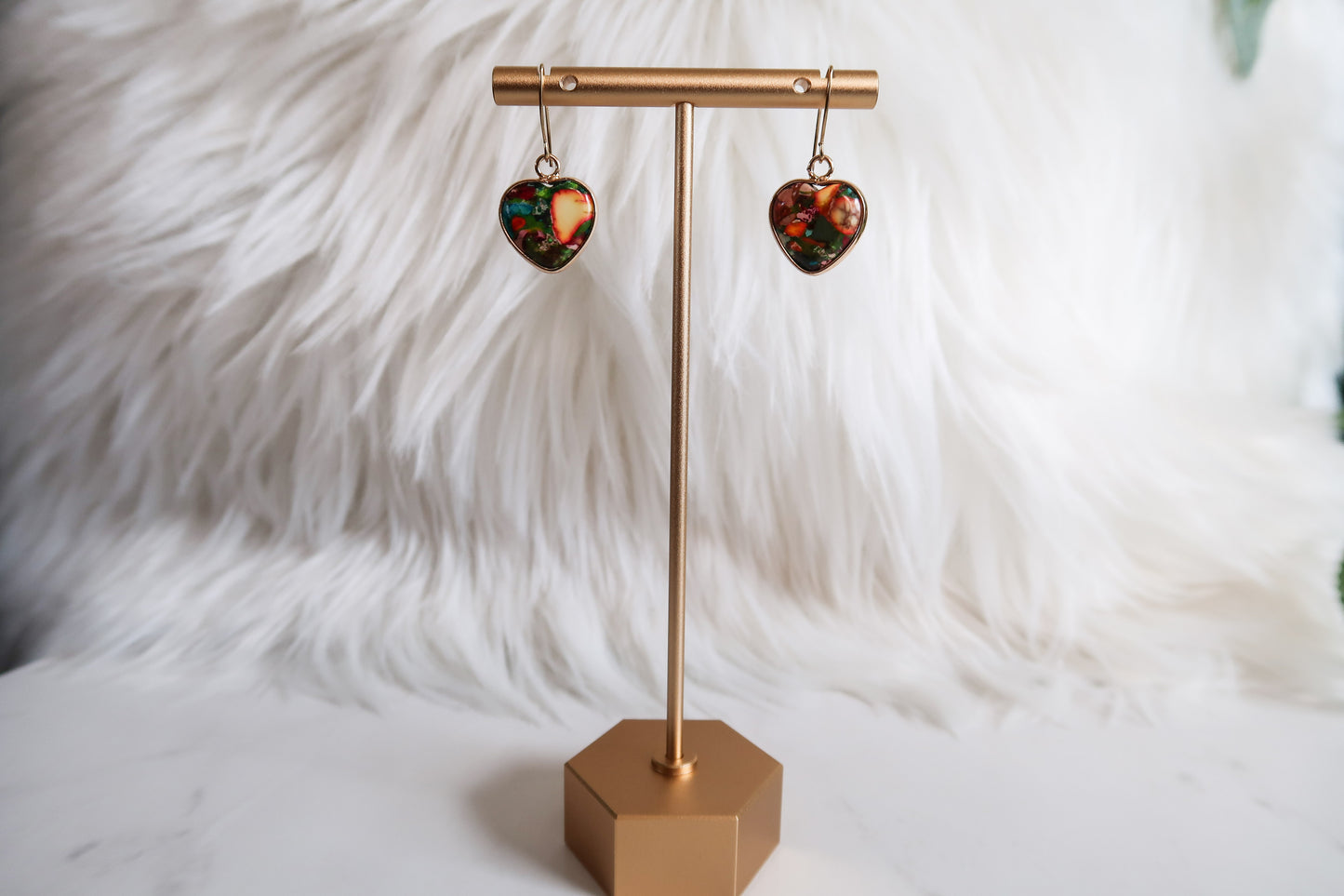 Love in Bloom Jasper Earrings