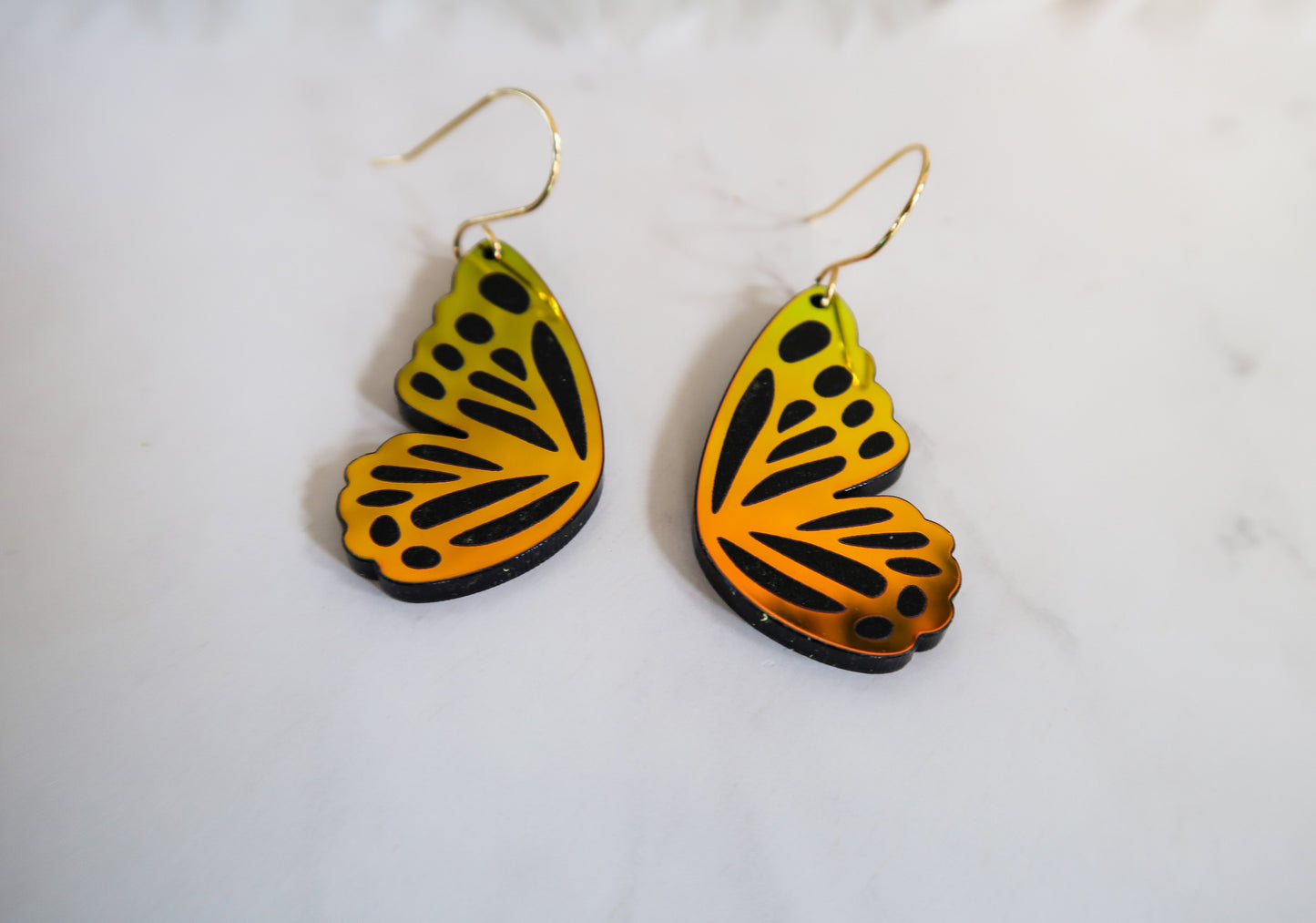 Butterfly Wings Holographic Earrings