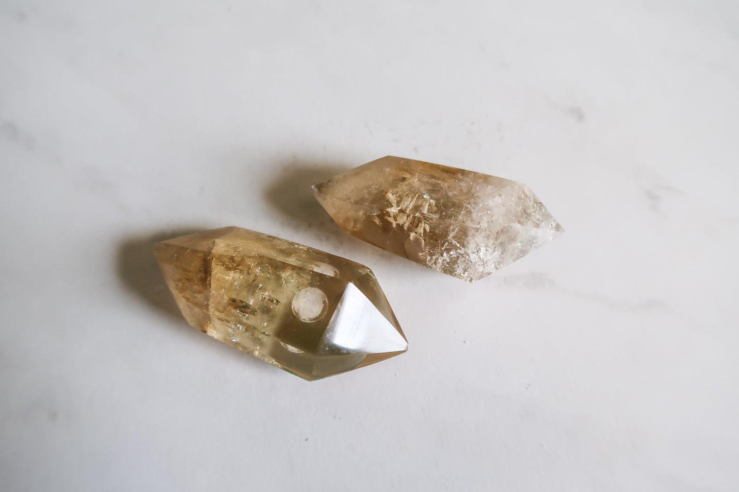 Double Terminated Citrine