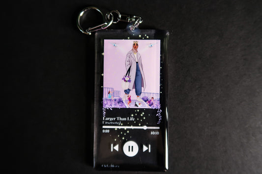 Larger Than Life Album Key Chain