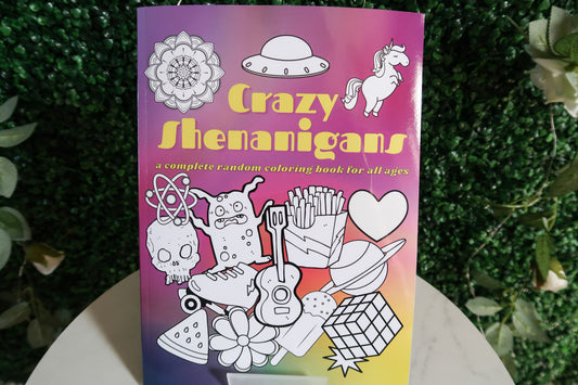 Crazy Shenanigans Coloring Book