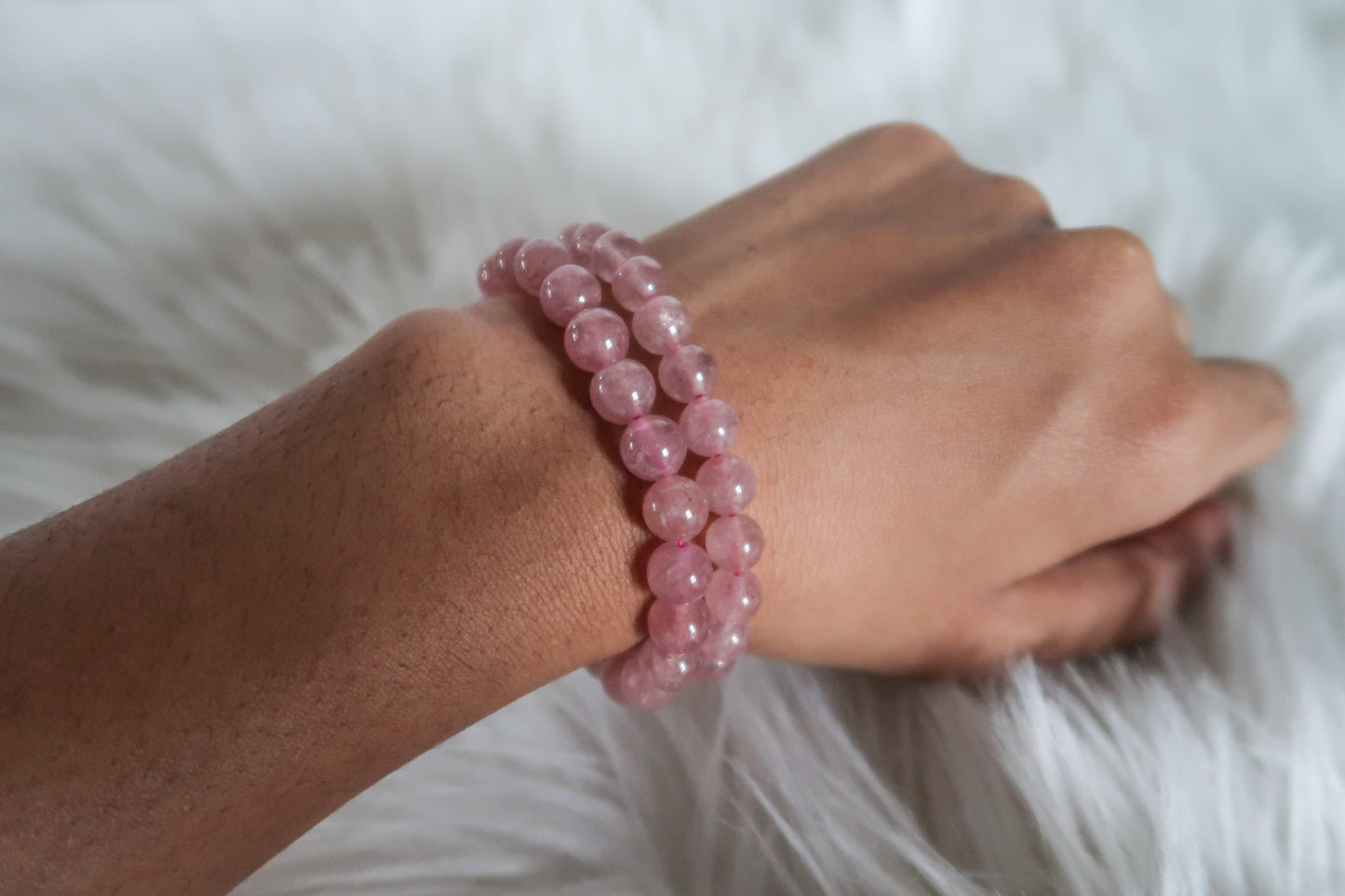 Strawberry Quartz Bracelet