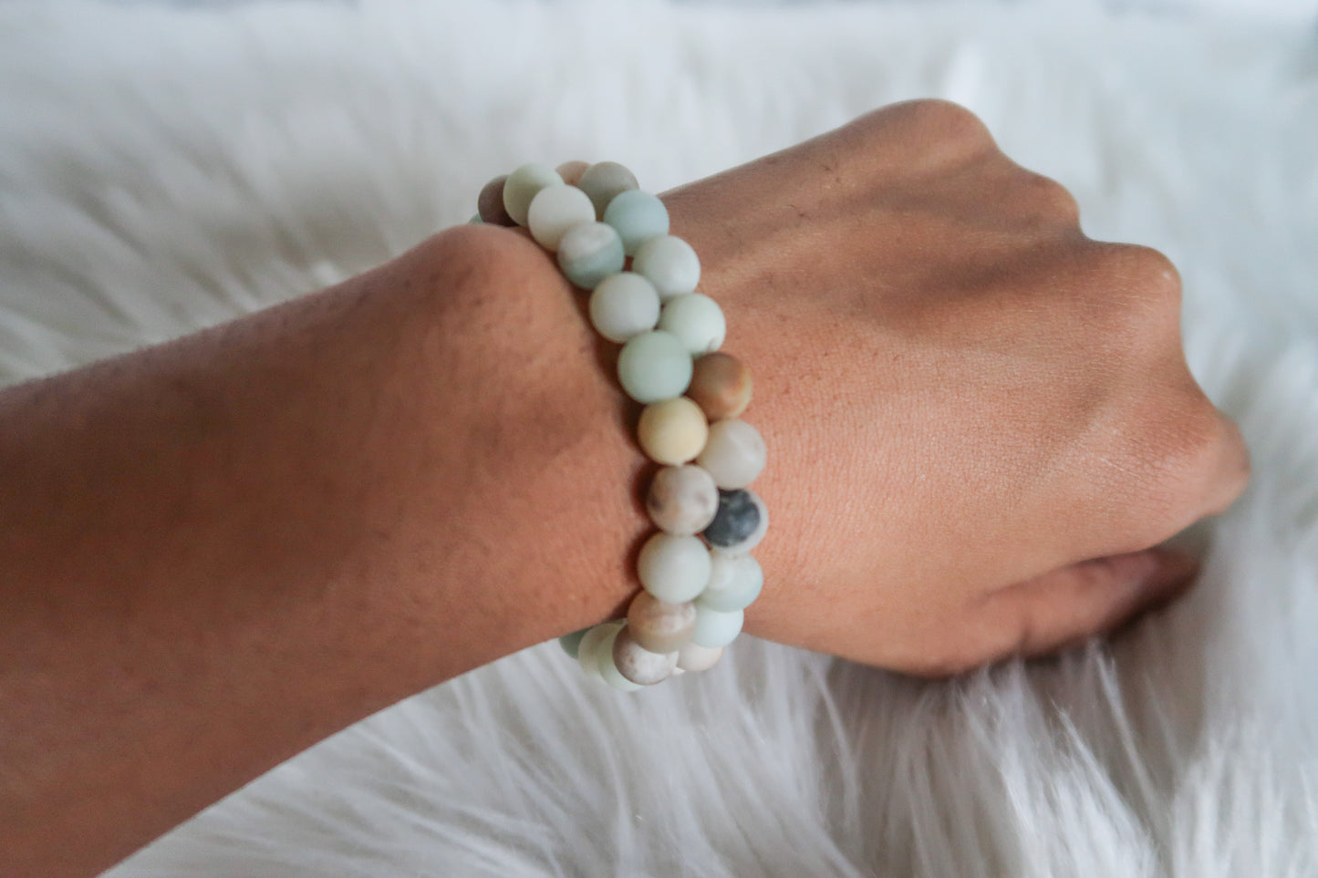 Beautiful Natural Amazonite Stone Bracelet