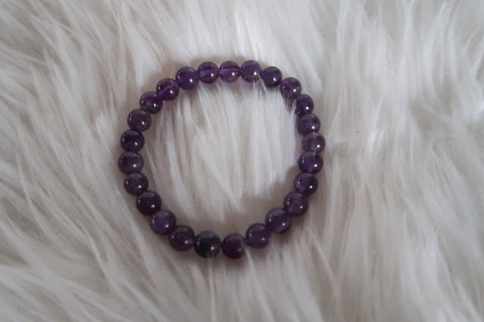 Natural Amethyst Stone Bracelet