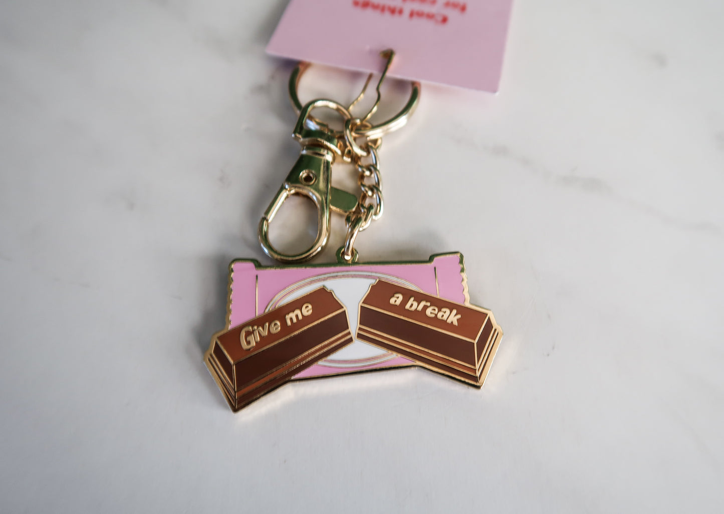 Give Me A Break Keychain