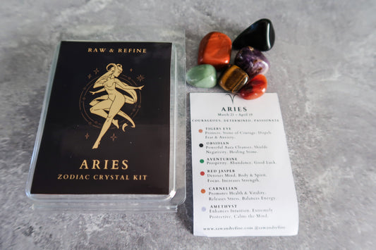 Aries Zodiac Crystal Kit