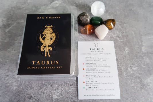 Taurus Zodiac Crystal Kit