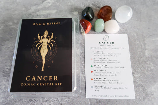 Cancer Zodiac Crystal Kit