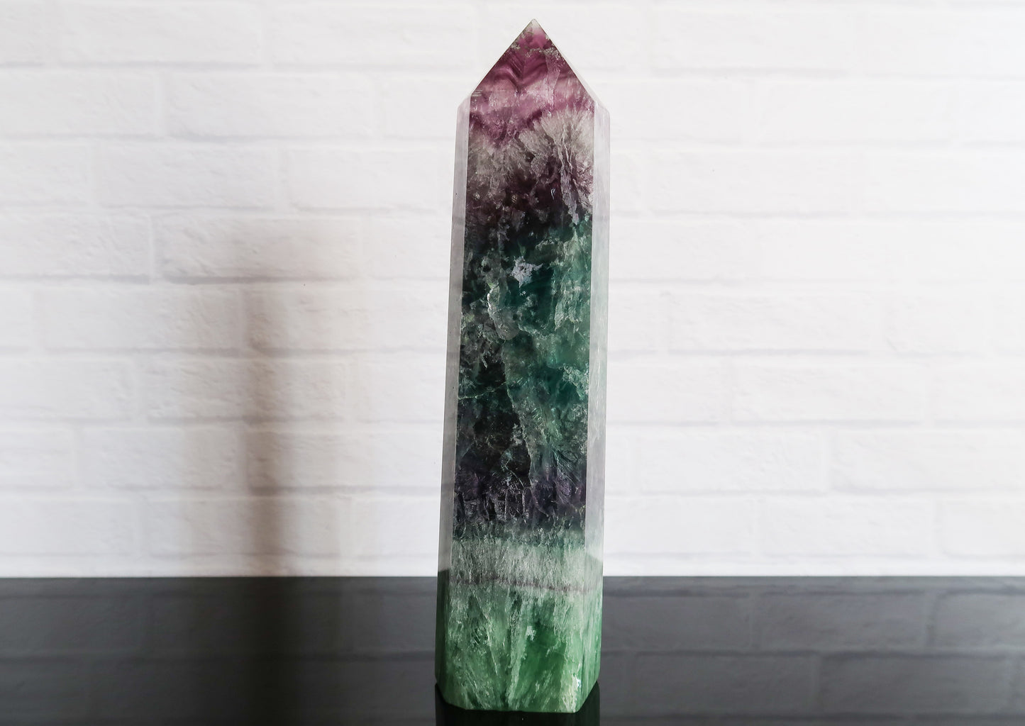 XXL Fluorite Crystal Tower