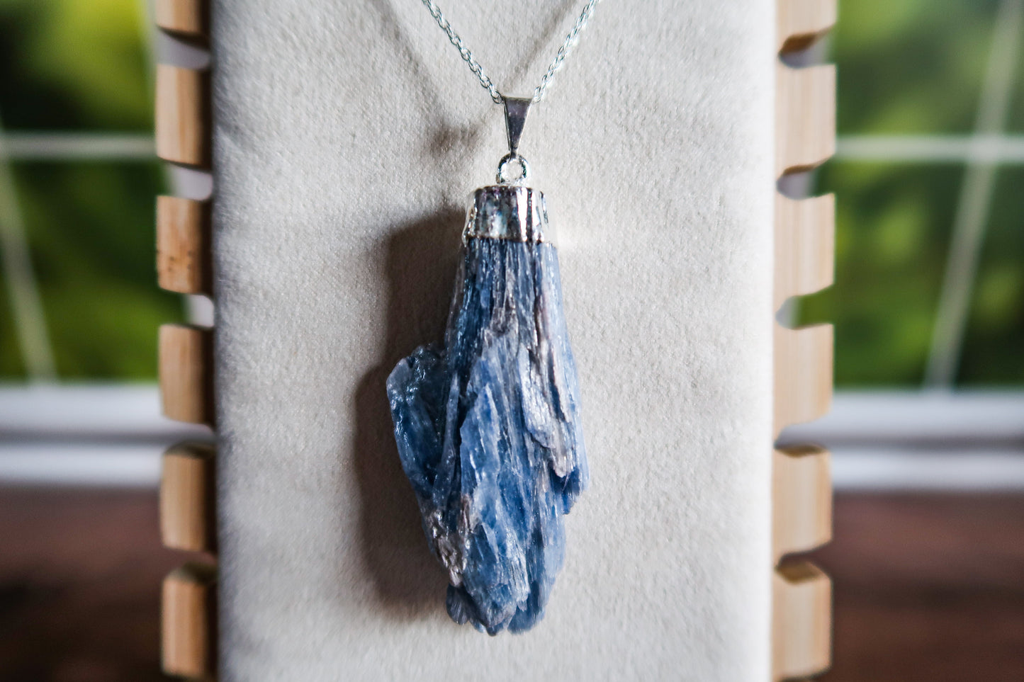 Blue Kyanite Pendants