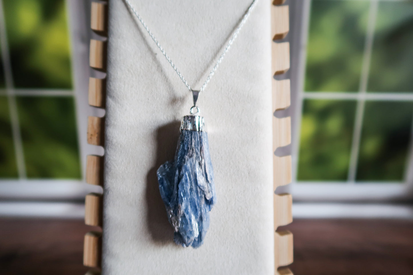 Blue Kyanite Pendants