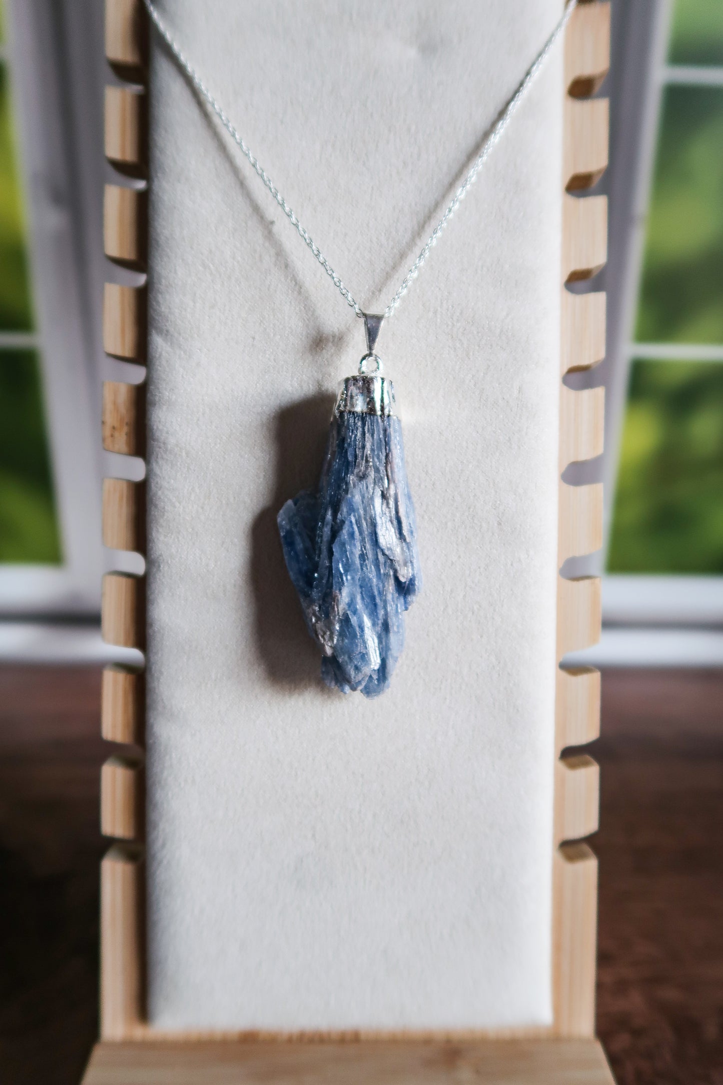 Blue Kyanite Pendants