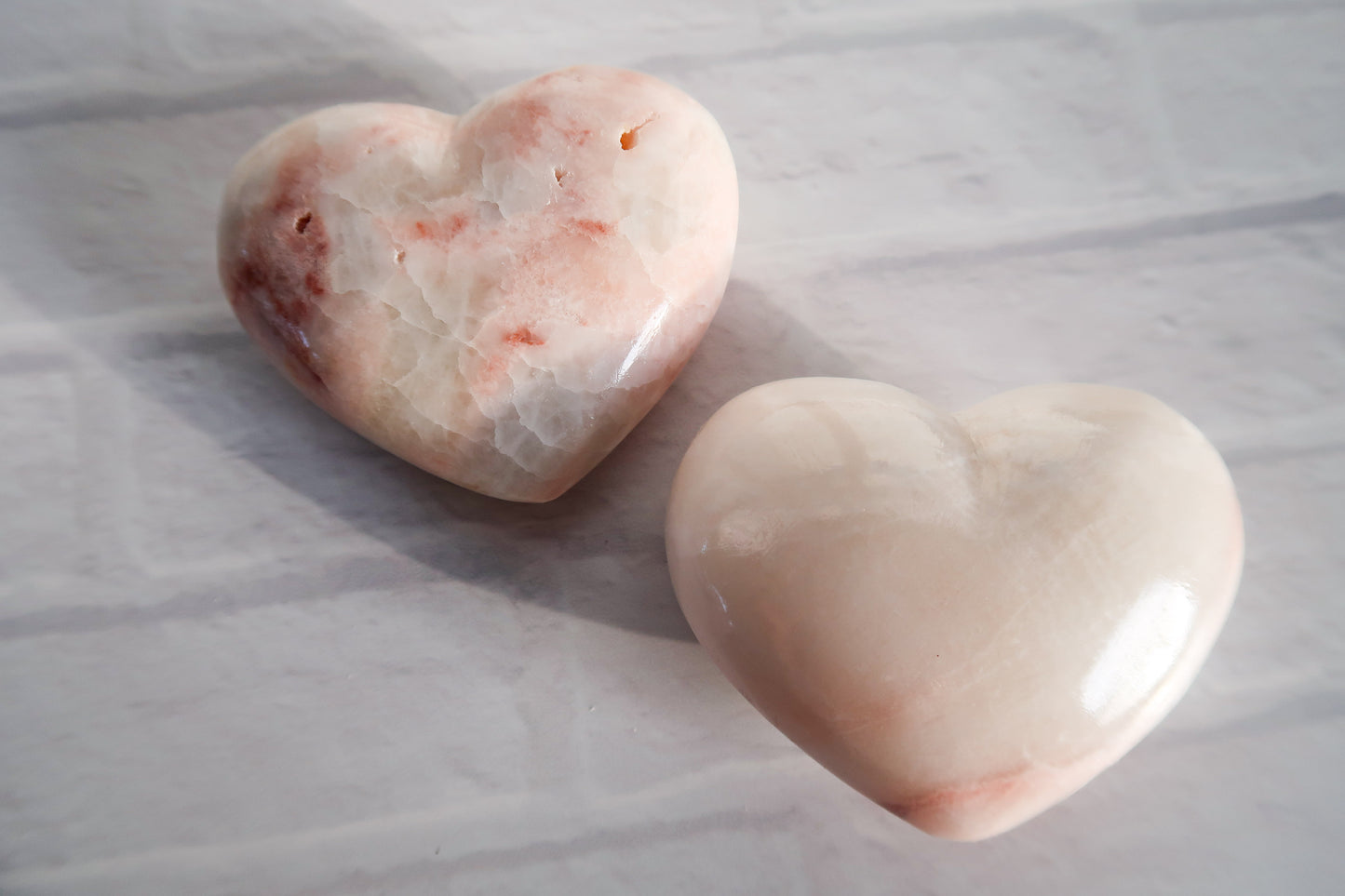 Pink Calcite Heart