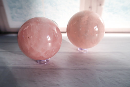 Rose Quartz Sphere