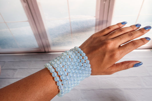 Opalite Beaded Bracelet