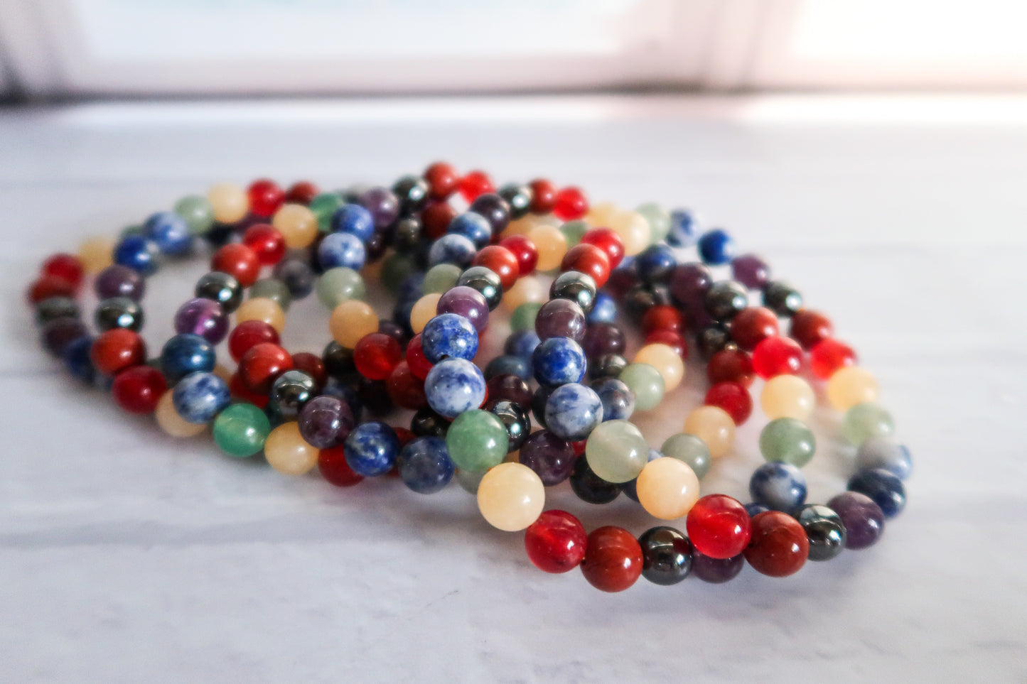 Chakra Beaded Bracelet