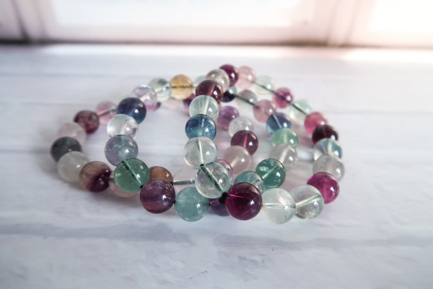 Fluorite Beaded Bracelet