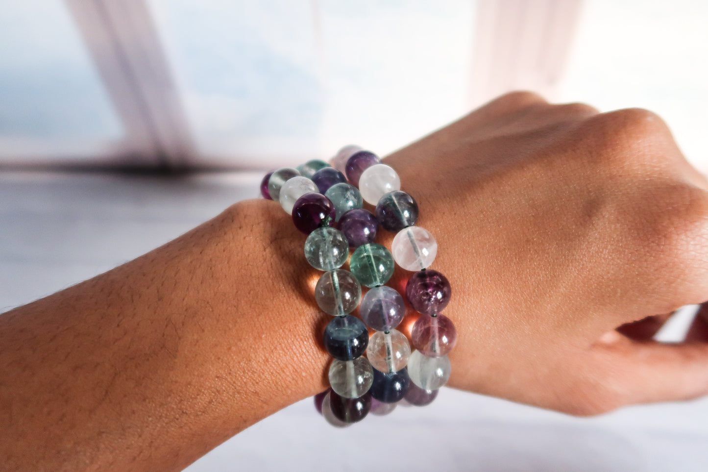 Fluorite Beaded Bracelet