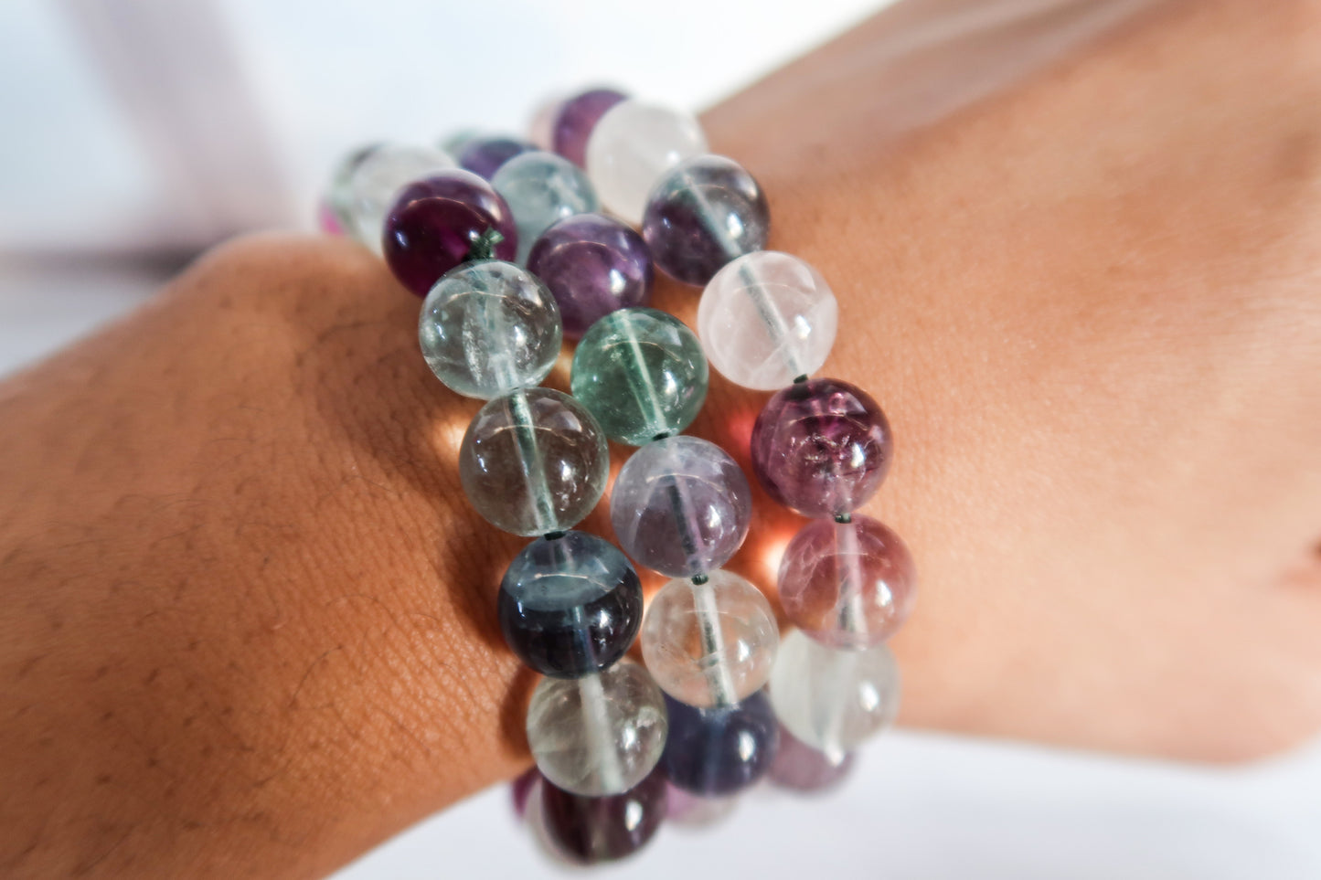 Fluorite Beaded Bracelet