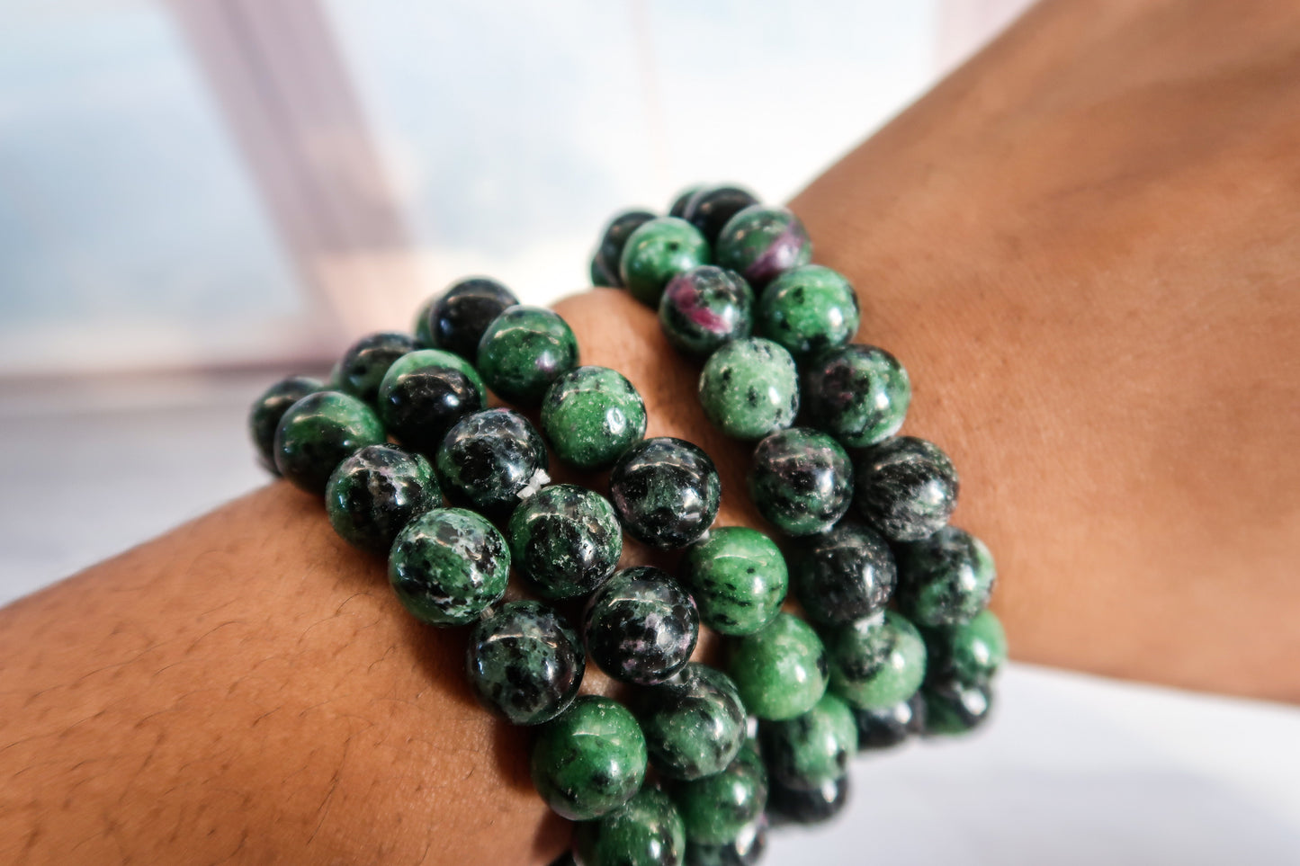 Ruby in Zoisite Bracelet