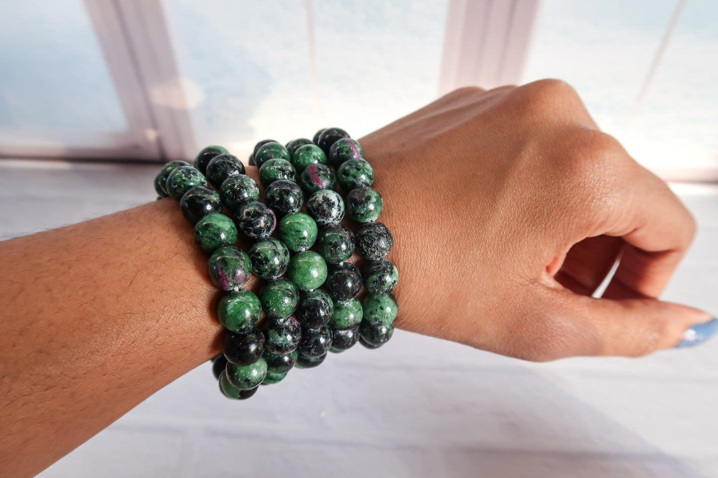 Ruby in Zoisite Bracelet