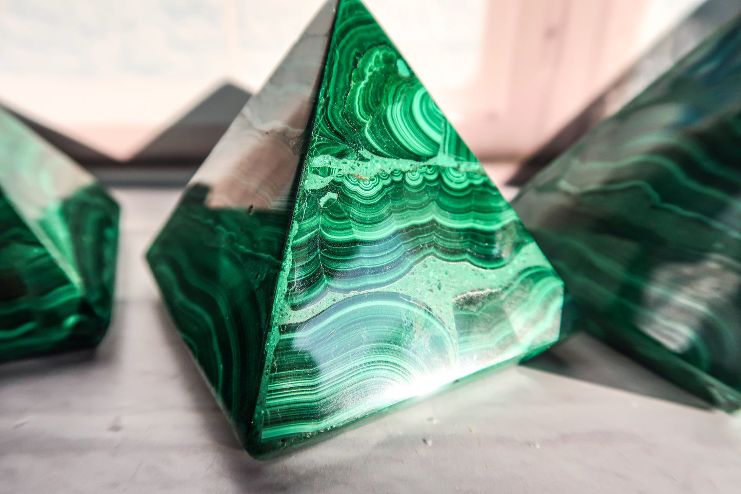 Malachite Pyramid